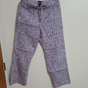 GAP NWOT Colorful Floral Pajama Pants